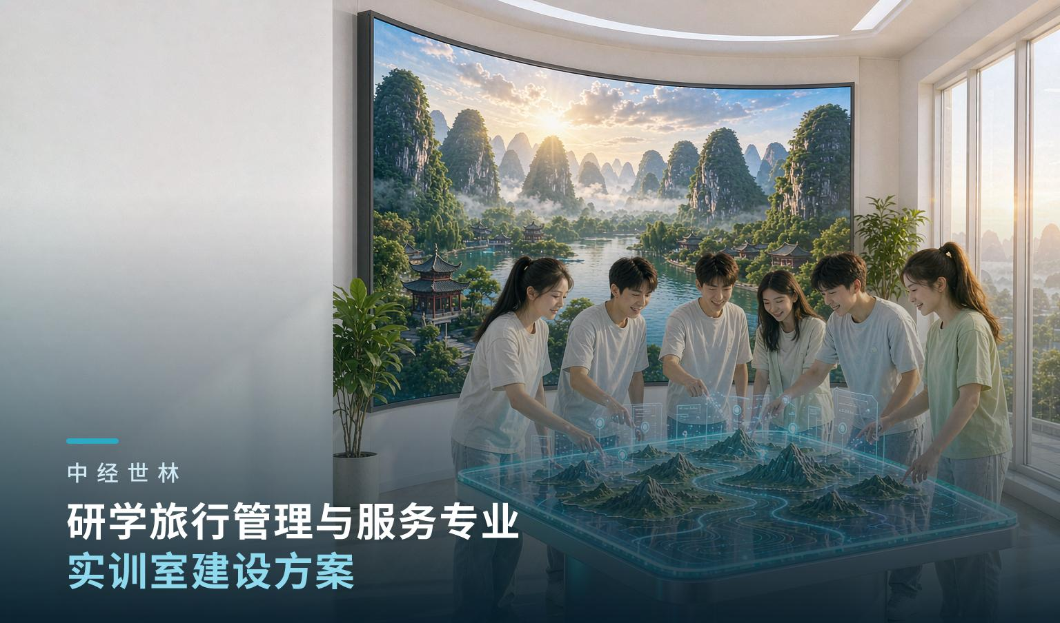 中經(jīng)世林研學(xué)旅行管理與服務(wù)專(zhuān)業(yè)實(shí)訓(xùn)室建設(shè)方案
