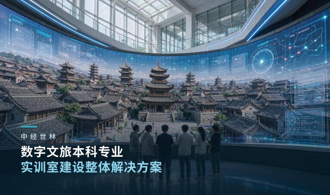 中經(jīng)世林?jǐn)?shù)字文旅本科專(zhuān)業(yè)實(shí)訓(xùn)室建設(shè)整體解決方案